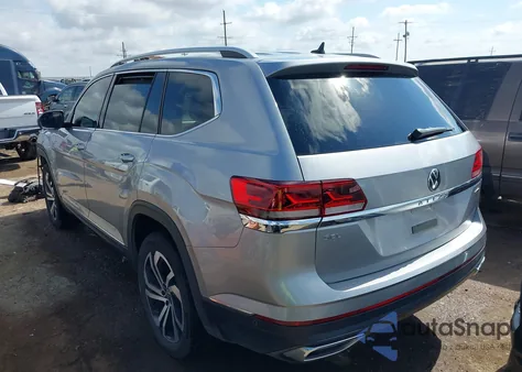 2021 Volkswagen Atlas 2.0T Sel Premium из США, поврежденный, VIN 1V2TP2CA4MC559157